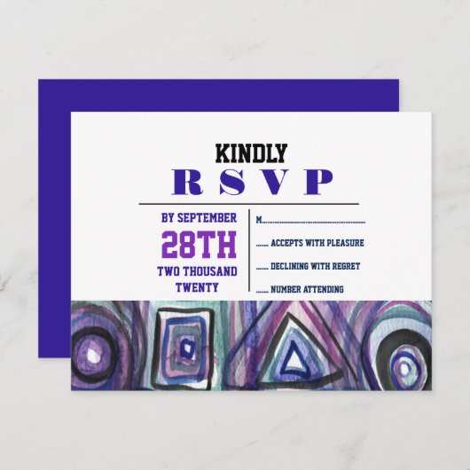 BASEBALL WATERCOLOR Bar Mitzvah Invitation (Devant / Derrière)