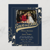 Baseball Wedding Save the Date (Voorkant / Achterkant)