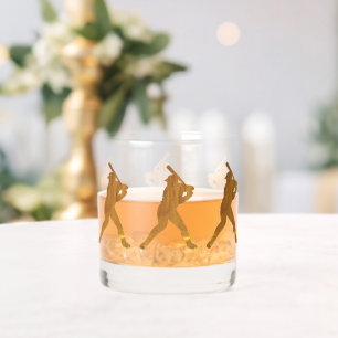 BASEBALL WHISKY GLAS