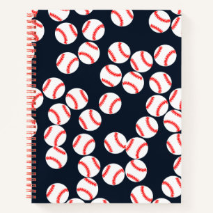 Baseball Wide Ruled Notitieboek