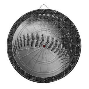 Baseball (zwart-wit) l dartbord