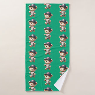 Baseballberen 1 badhanddoek
