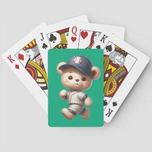 Baseballberen 1 pokerkaarten