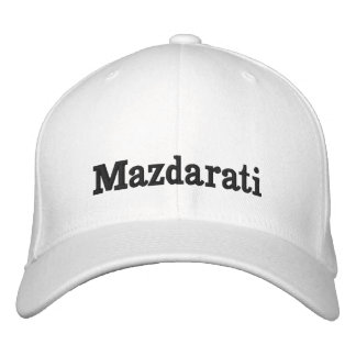 Baseballcap Mazdarati Geborduurde Pet