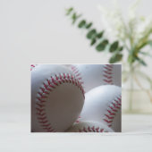 Baseballen Briefkaart (Staand voorkant)