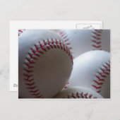 Baseballen Briefkaart (Voorkant / Achterkant)