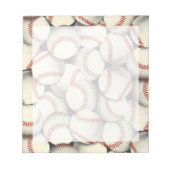 Baseballen en Masse Notitieblok (Voorkant)