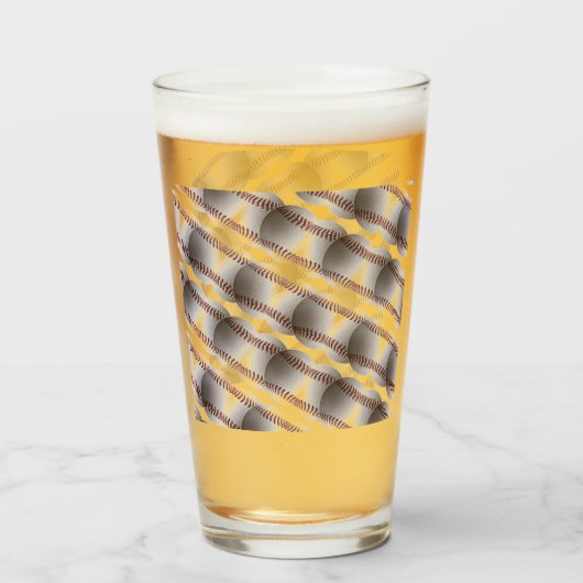 Baseballen Glas (Voorkant gevuld)