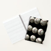 Baseballen Notitieboek (Binnen)
