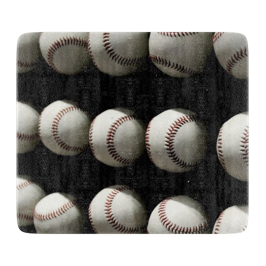 Baseballen Snijplank (Voorkant)