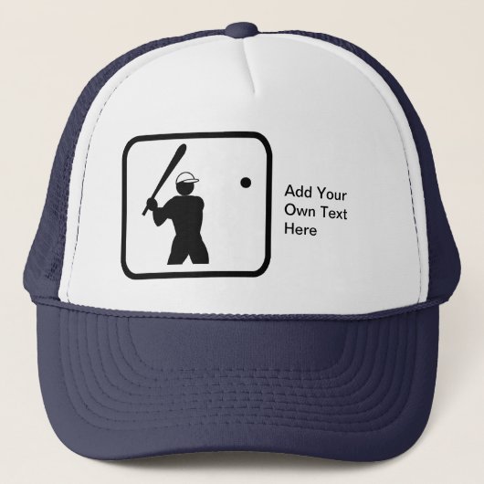  Baseballer-Logo Trucker Pet (Voorkant)