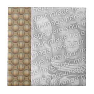 Baseballetjes Sport Ontwerp Uw Foto Tegeltje