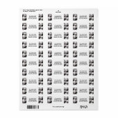 Baseballetpatroon Etiket (Full Sheet)