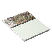 Baseballposter Notitieblok (Schuin)