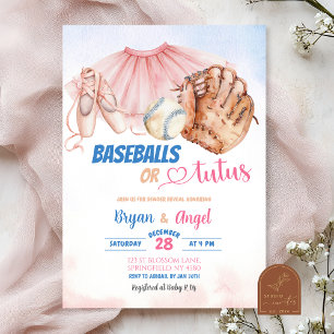 Baseballs of Tutus Geslacht Reveal Kaart