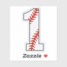Baseballshirt Rugnummer 1