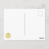 Basebull Funny Bull Baseball Briefkaart (Achterkant)