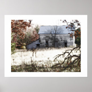 BASEERT IN DE ZON VAN DE AUTUM POSTER