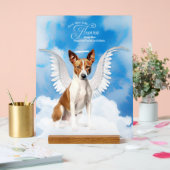 Basenji Angel Chien Nom animal de compagnie Memori (Mariage)