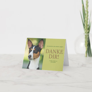 Basenji Bedankkaart