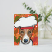 BASENJI BRIEFKAART (Staand voorkant)