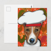 BASENJI BRIEFKAART (Voorkant / Achterkant)