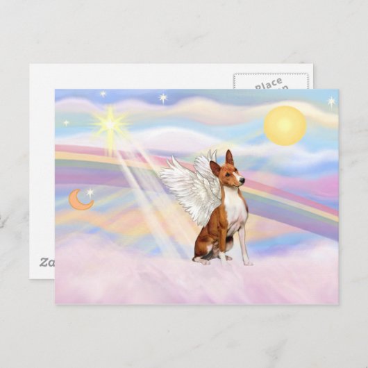 Basenji Briefkaart (Voorkant / Achterkant)