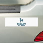 Basenji Bumpersticker (Op auto)