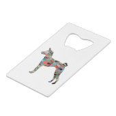 Basenji Chien race Geo Silhouette Plaid (Dos Angle)