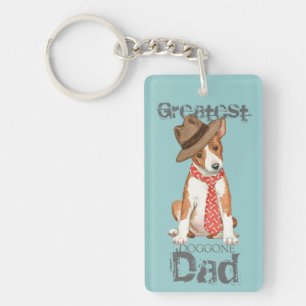 Basenji Dad Sleutelhanger