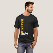 Basenji Dad T-shirt (Voorkant volledig)