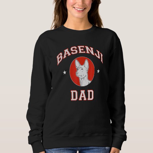 Basenji Dad Trui (Voorkant)