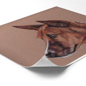 Basenji Dog Art Print (Hoek)