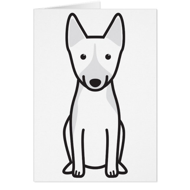 Basenji Dog Cartoon (Voorkant)