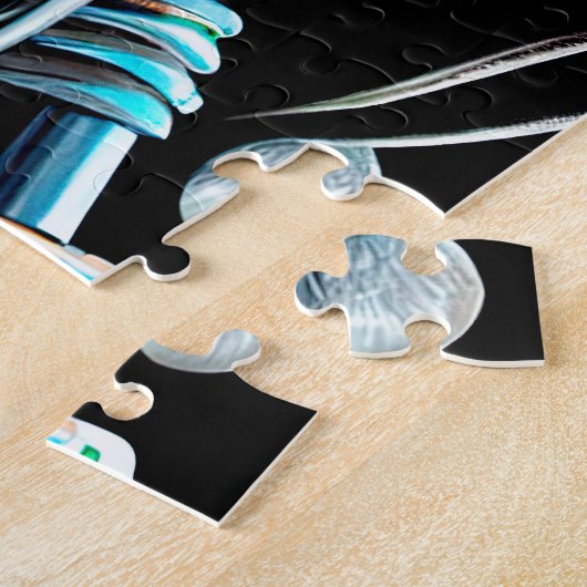 Basenji Dog fiets St. Patrick's Day Legpuzzel (Zijkant)