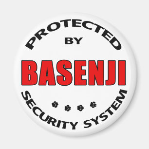 Basenji Dog Security Magneet