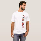 Basenji Geometric Pattern Graphic T-shirt Multi (Voorkant volledig)