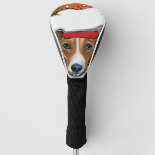 BASENJI GOLFHEADCOVER (Voorkant)