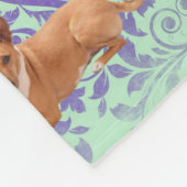 Basenji hond fleece deken (Hoek)