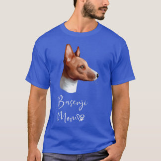 Basenji-hond Moeder Cute Puppy-hondeneigenaar  T-shirt