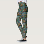 Basenji Kerstvakantie Leggings (Links)