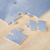 Basenji laat het sneeuwen Kerstmis Legpuzzel (Zijkant)