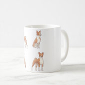 Basenji Magic Koffiemok (Voorkant rechts)