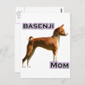 Basenji Moeder 4 Briefkaart (Voorkant / Achterkant)