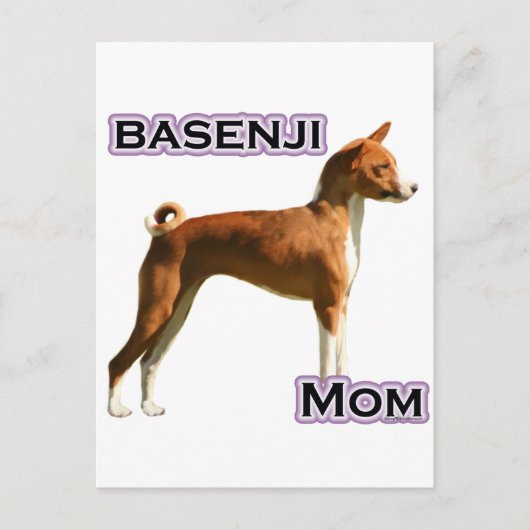Basenji Moeder 4 Briefkaart (Voorkant)