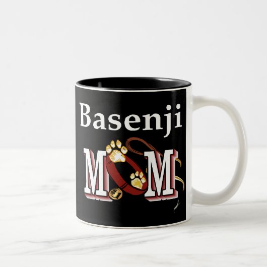 Basenji Mom Mug (Droit)