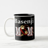 Basenji Mom Mug (Gauche)