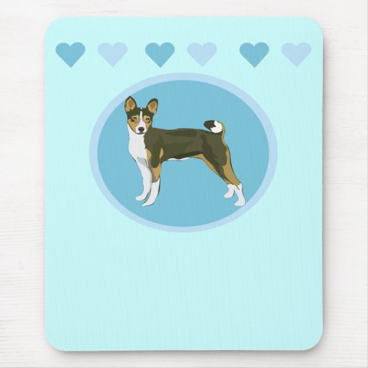 Basenji Muismat (Voorkant)