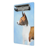 Basenji Painting - Cute Original Art Mini Klembord (Angled2)