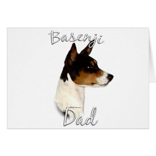 Basenji Pap 2 (Voorkant Horizontaal)